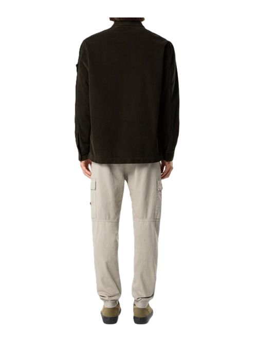 Camicia a maniche lunghe con logo Stone Island Stone Island | L2S15 1200016 S0212V0078 COAL GREY